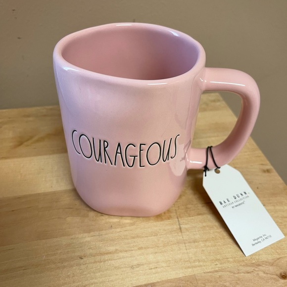 Rae Dunn Other - Rae Dunn Courageous Pink Breast Cancer Awareness Mug